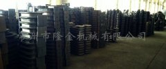 A large number of valve spare parts